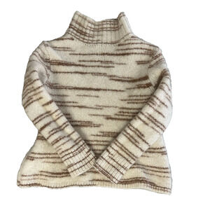 Banana Republic Alpaca Wool Chunky Turtleneck Knit Sweater Classic Women Sz S